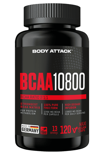 Body Attack BCAA 10800 120 Kapseln