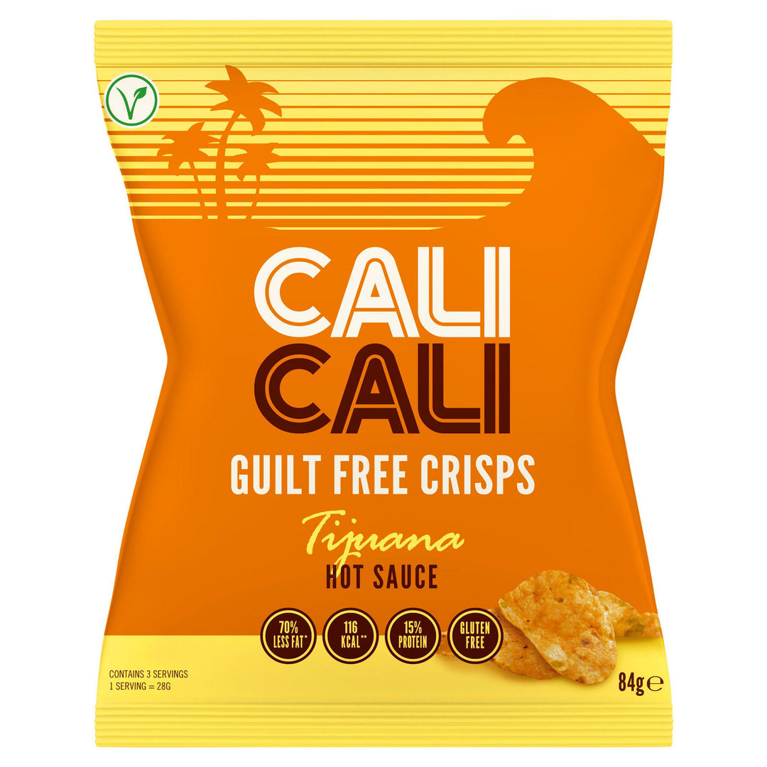 Cali Cali Protein Chips 84g Tijuana Hot Sauce