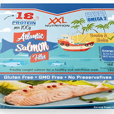 XXL Nutrition Atlantic Salmon Fillet 160g