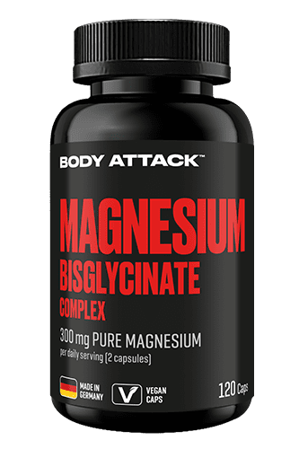 Body Attack Magnesium Bisglycinat Complex 120 Kapseln