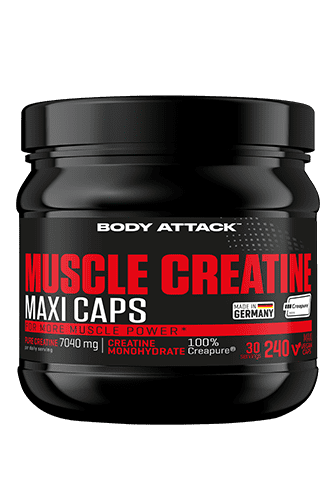 Body Attack MUSCLE CREATINE (CREAPURE®)  240 Maxi-Caps