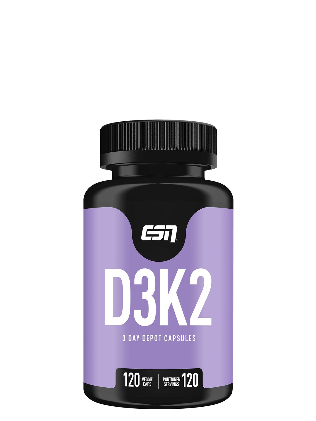 ESN Vitamin D3 + K2 120 Kapseln