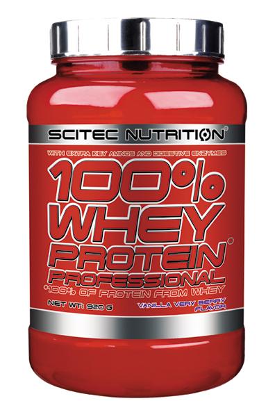 Scitec 100% Whey Protein Professional 920g - Fitnessshop Kassel