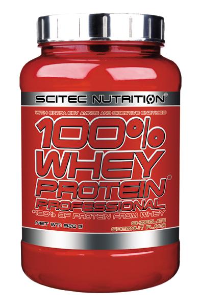 Scitec 100% Whey Protein Professional 920g - Fitnessshop Kassel