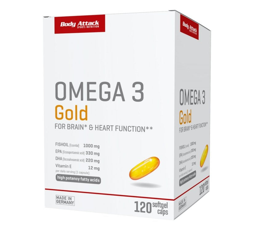 Body Attack Omega 3 Gold 120 caps
