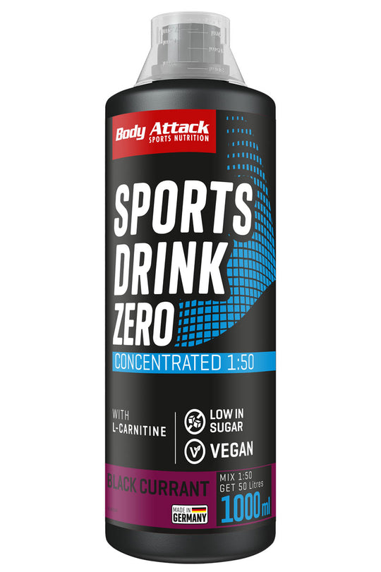 Body Attack Sports Drink Zero 1000ml