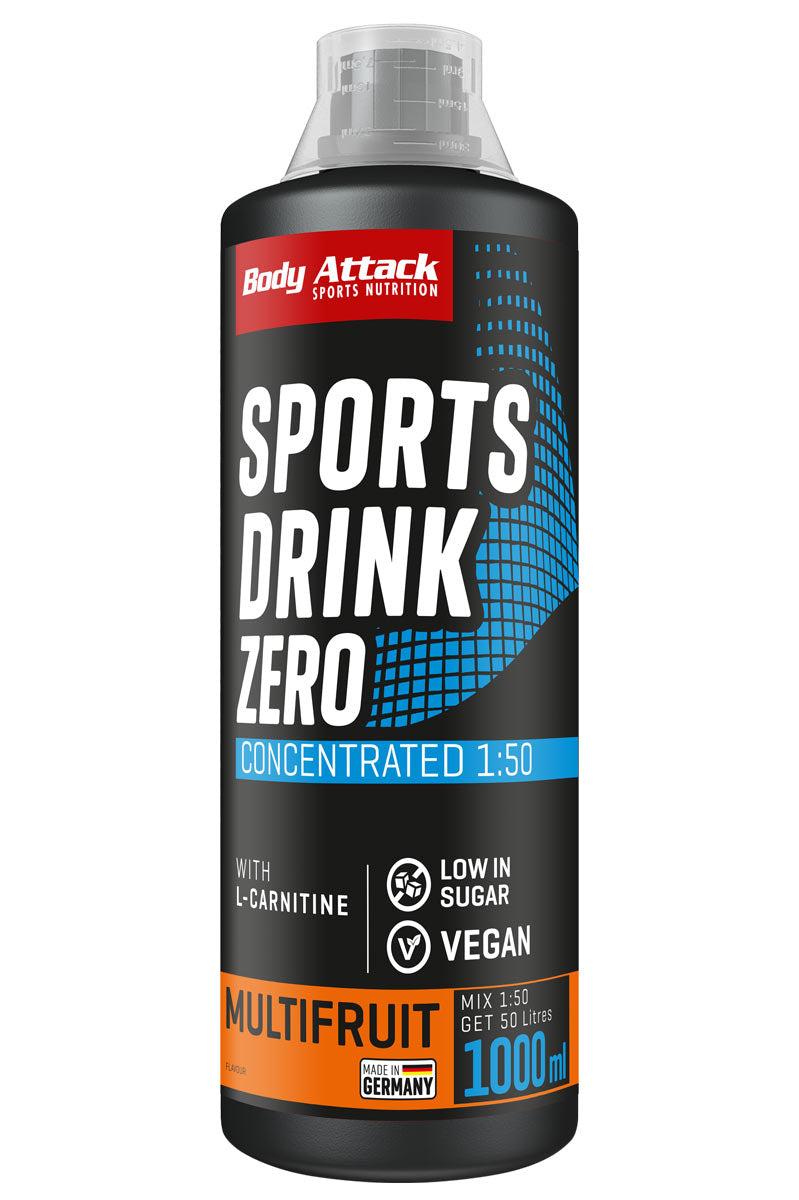 Body Attack Sports Drink Zero 1000ml