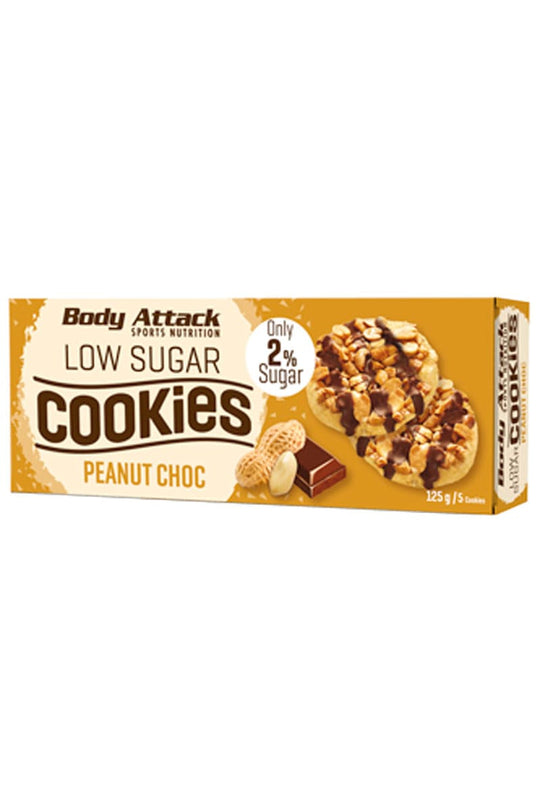 Body Attack Low Sugar Cookies 115g